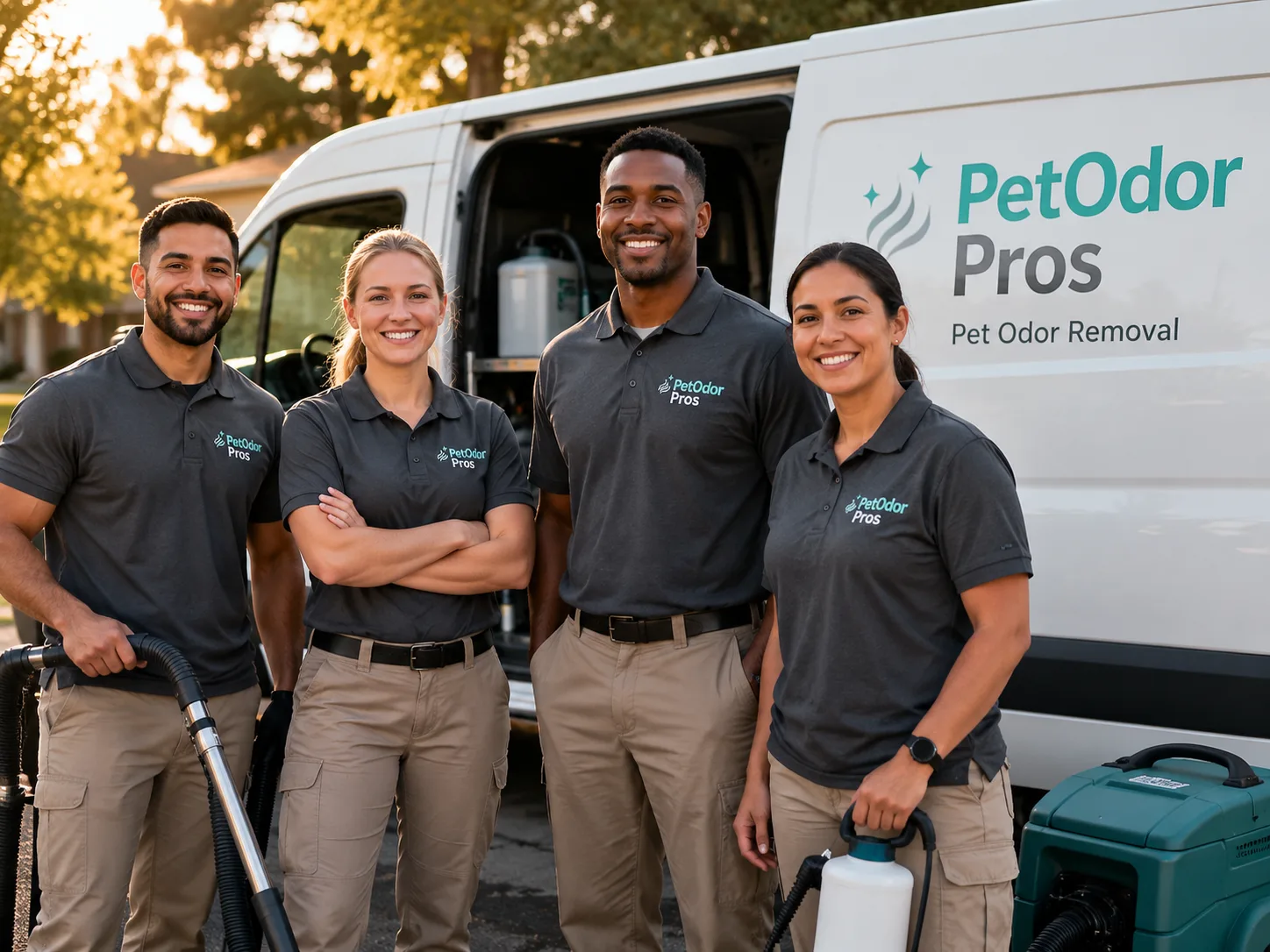 Pet Odor Removal team serving Brookpark, OH